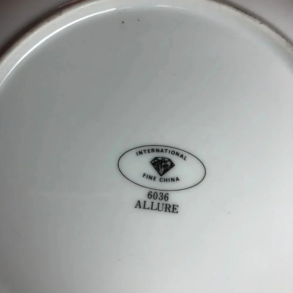Vintage International fine china Allure 6036 bread and butter plate - Picture 5 of 6